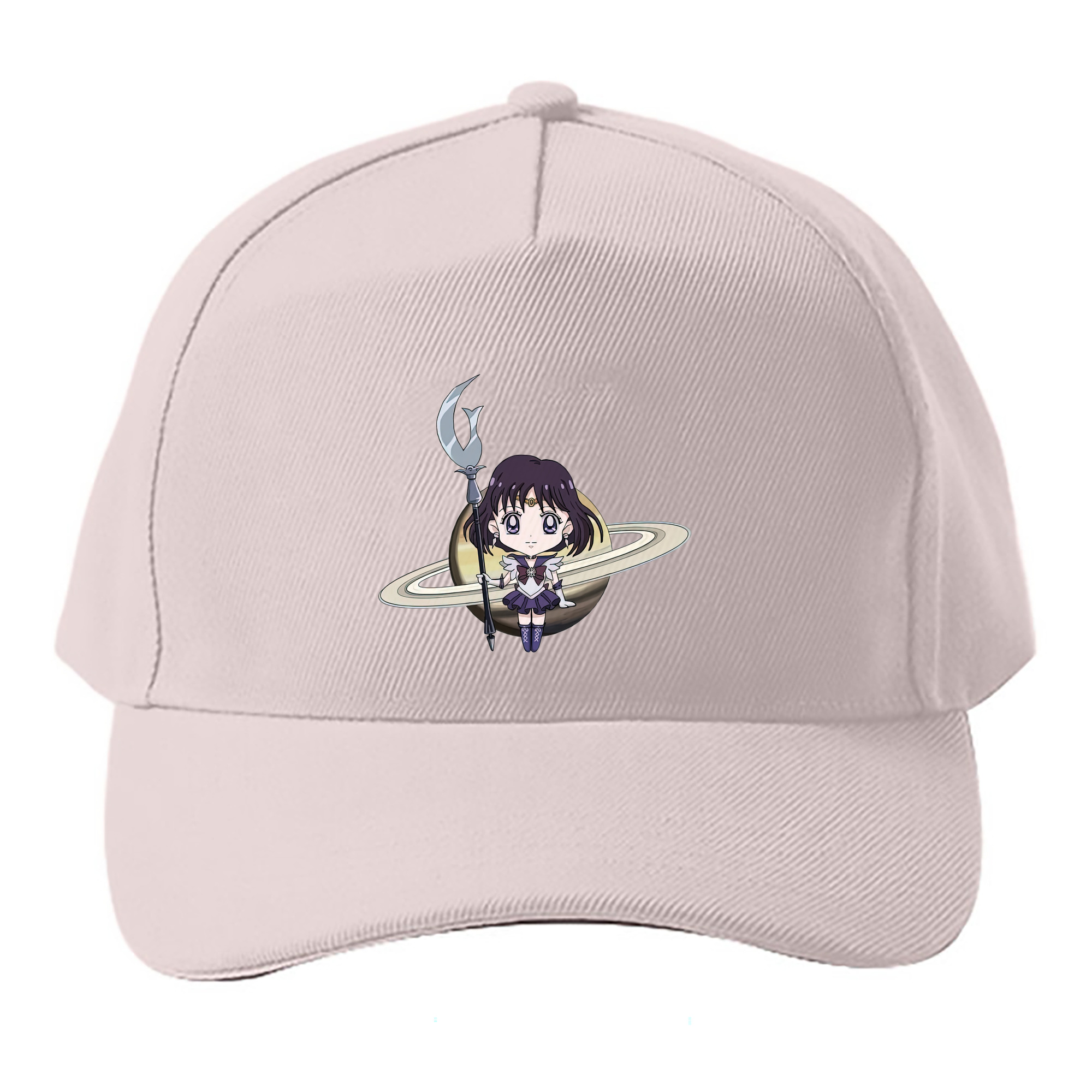 （画像用） 美少女戦士セーラームーン 土萠ほたる Sailor Moon Tomoe Hotaru （セーラーサターン；Sailor Saturn） ベースボールキャップ 綿100％ 男女兼用 帽子 スポーツ